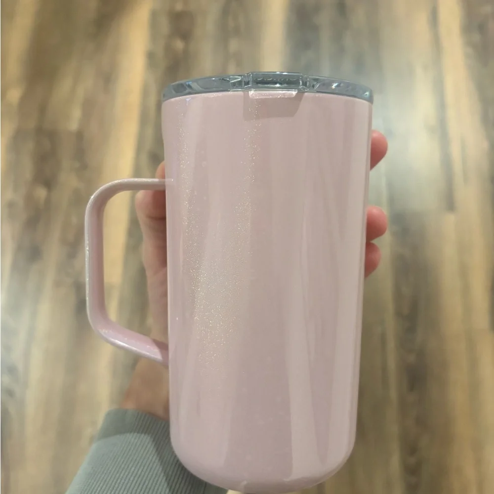 Corkcicle Cotton Candy Insulated Travel Mug with Handle - Picture 4 of 5